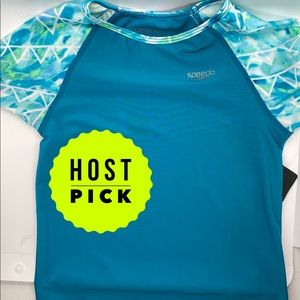 Speedo girls XS rash guard